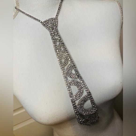 Rhinestone Tie - Picture 2 of 6